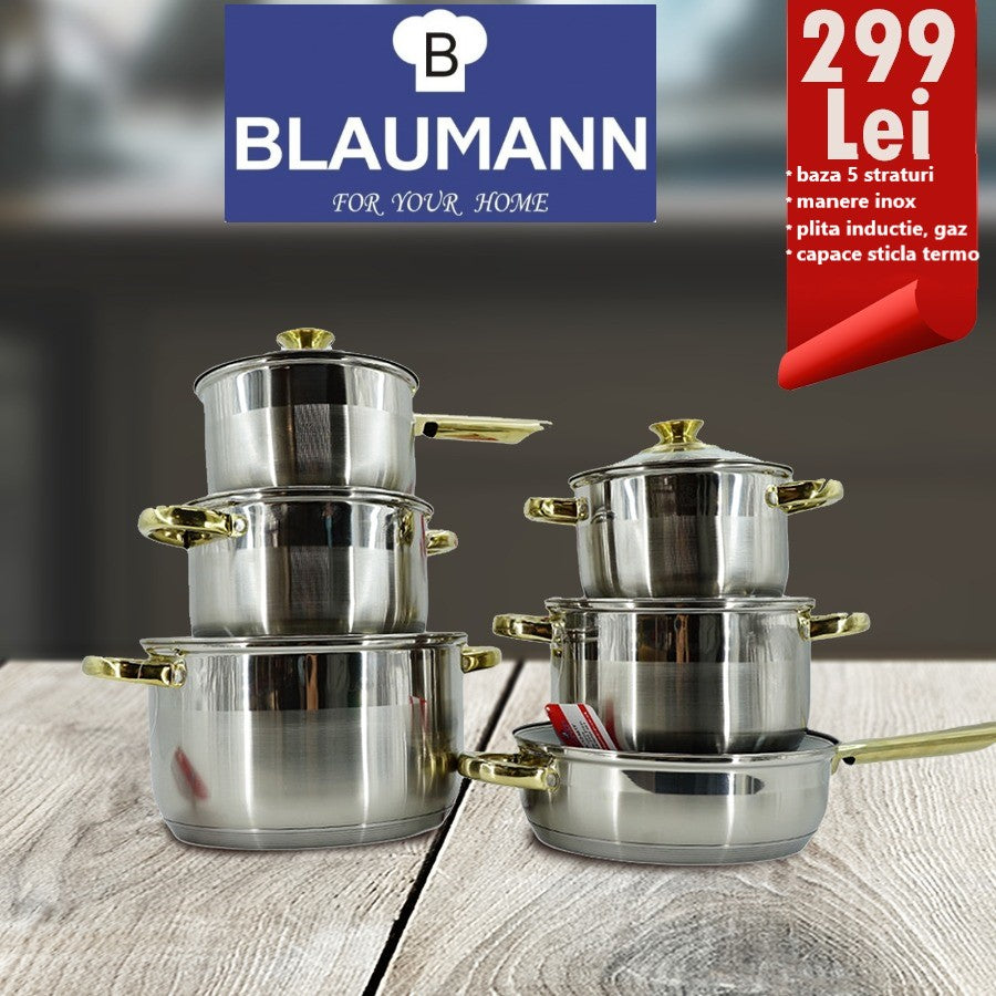 Set Oale Blaumann din Inox 12 piese BL1246