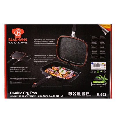 Tigaie Dubleta detasabila Blaumann, cu interior antiaderent, 32 cm, BL-10-32DB