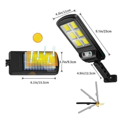SET 4 LAMPI SOLARE TIP STRADAL 30W CU TELECOMANDA