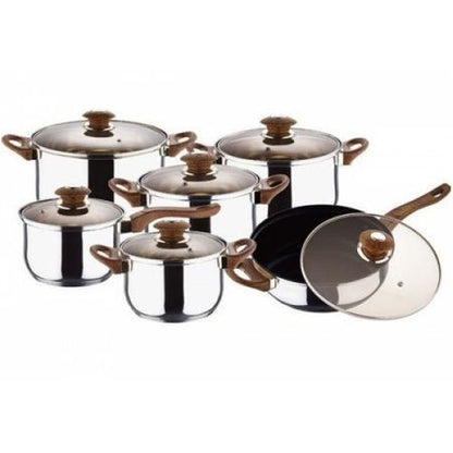 Set Oale din Inox 12 piese 5 straturi grosime-  BLAUMANN FOR YOUR HOME